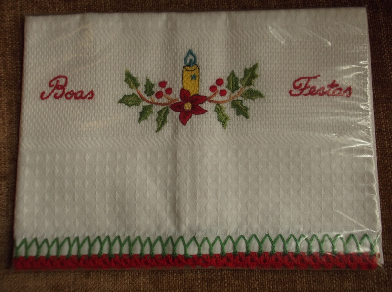 Panos de loiça com motivos de Natal (4)